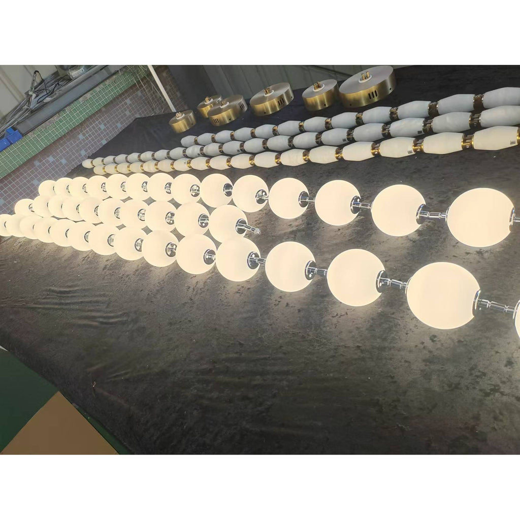 Myphais Lustre Métal Plastique Perlé Moderne - Neutralighting