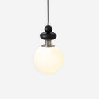 Marra Globe Suspension Mat Bois Givré - Neutralighting