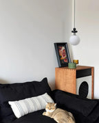 Marra Globe Suspension Mat Bois Givré - Neutralighting