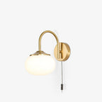 Dutiful Premium Nordic Art Plug-in Glass Sconce Wall Lamp - Neutralighting