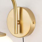 Dutiful Premium Nordic Art Plug-in Glass Sconce Wall Lamp - Neutralighting