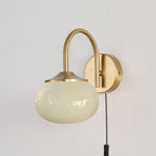 Dutiful Premium Nordic Art Plug-in Glass Sconce Wall Lamp - Neutralighting