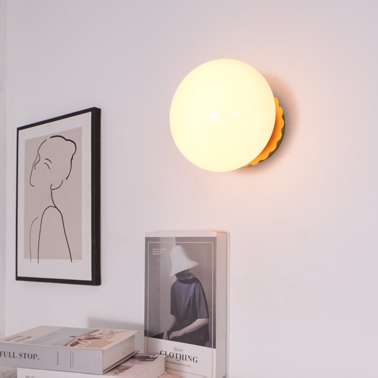 Stefan Applique Murale Moderne Minimaliste en Verre - Neutralighting