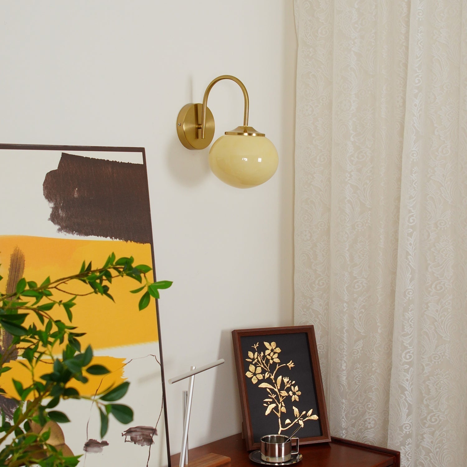 Doyle Applique Murale en Verre Artisanal Nordic Premium - Neutralighting