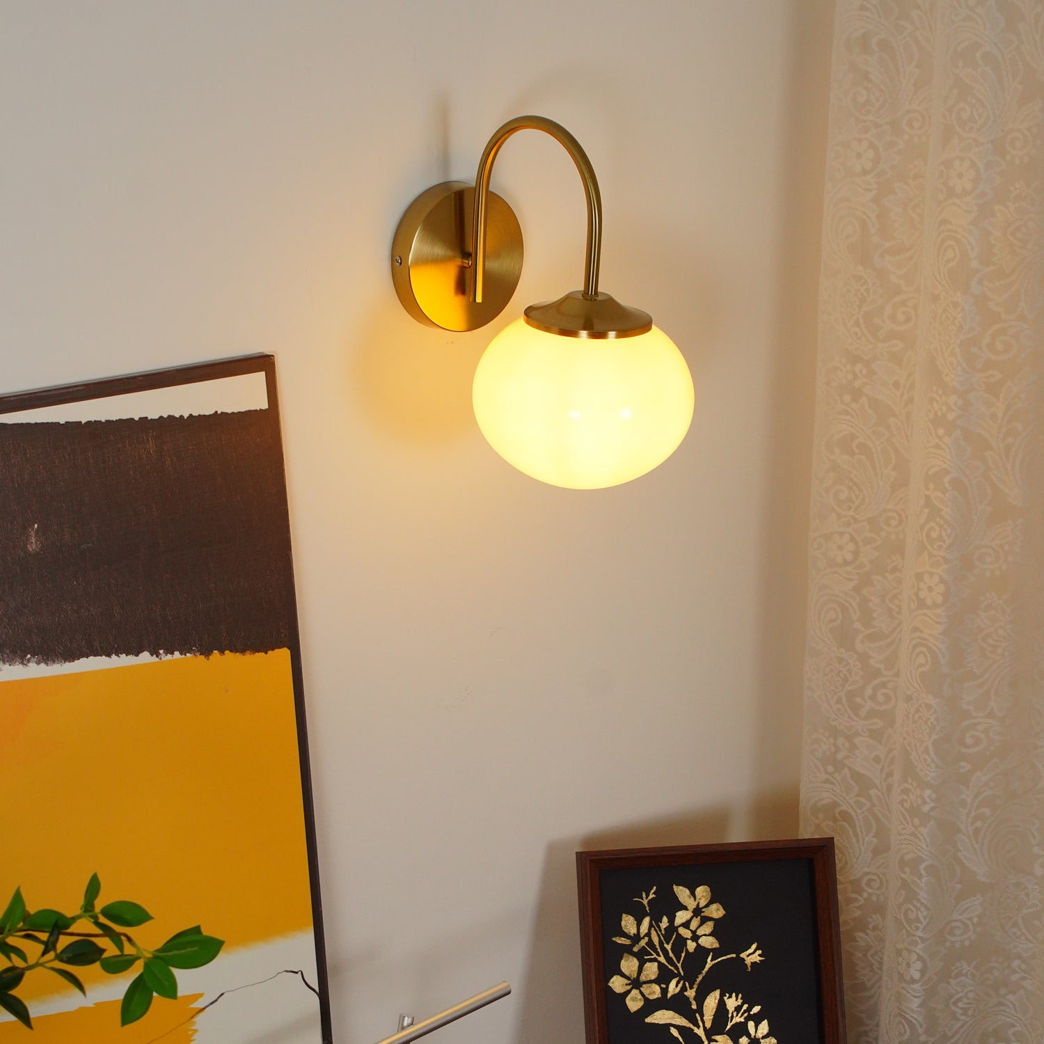Doyle Applique Murale en Verre Artisanal Nordic Premium - Neutralighting