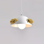 Masiero Suspension Rose Orné Dôme - Neutralighting