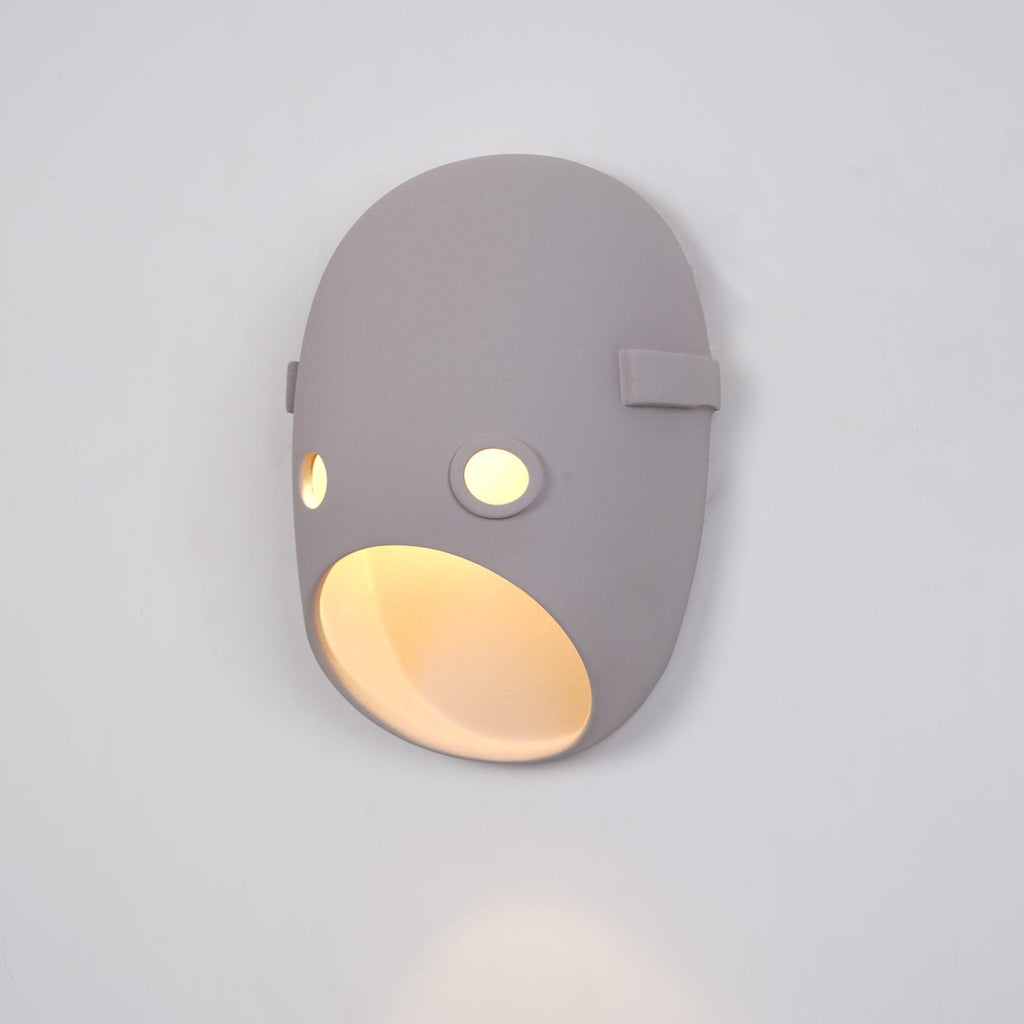 Mask Applique Murale en Résine Créativité Individuelle - Neutralighting