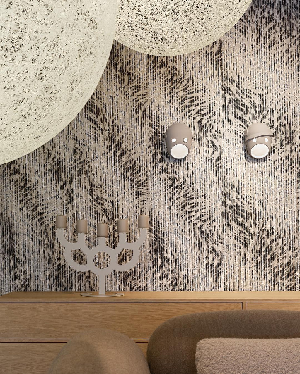 Mask Applique Murale en Résine Créativité Individuelle - Neutralighting