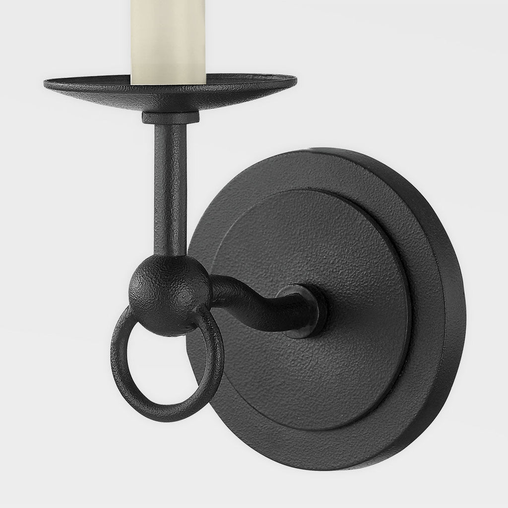 Erzoris Ancien Industriel Métal Tissu Applique Murale - Neutralighting