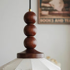 Materia Suspension Ligne Art Florale Bois Rustique - Neutralighting