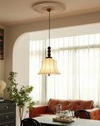 Materia Suspension Ligne Art Florale Bois Rustique - Neutralighting