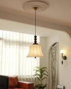 Materia Suspension Ligne Art Florale Bois Rustique - Neutralighting