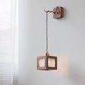 Matilda Applique Murale Cube en Bois - Neutralighting