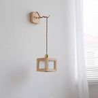 Matilda Applique Murale Cube en Bois - Neutralighting