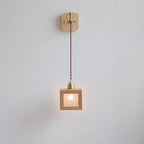 Matilda Applique Murale Cube en Bois - Neutralighting