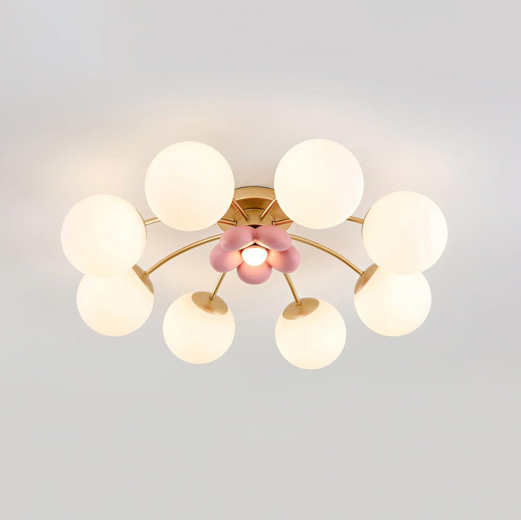 Blossura Plafonnier Moderne Pétale Rose - Neutralighting