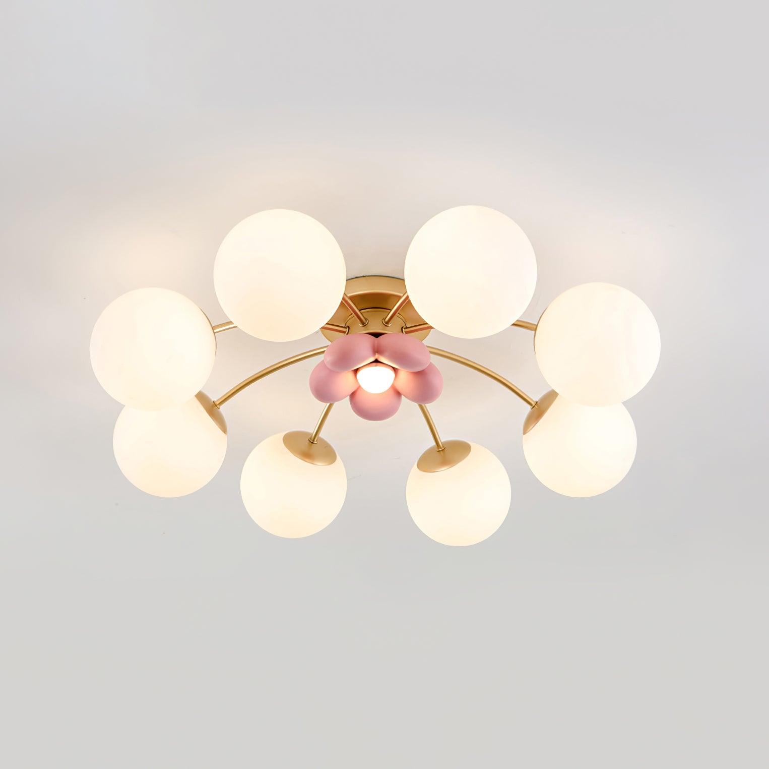 Blossura Plafonnier Moderne Pétale Rose - Neutralighting