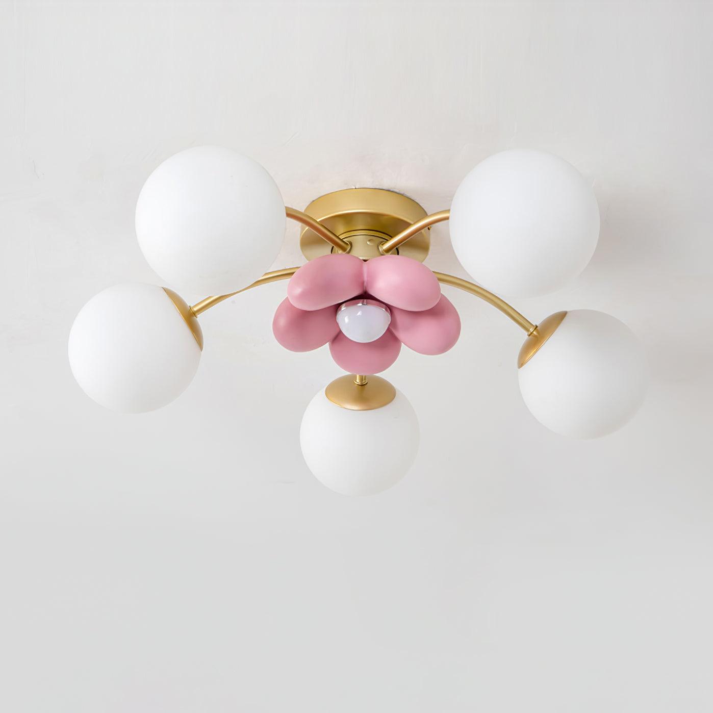 Blossura Plafonnier Moderne Pétale Rose - Neutralighting