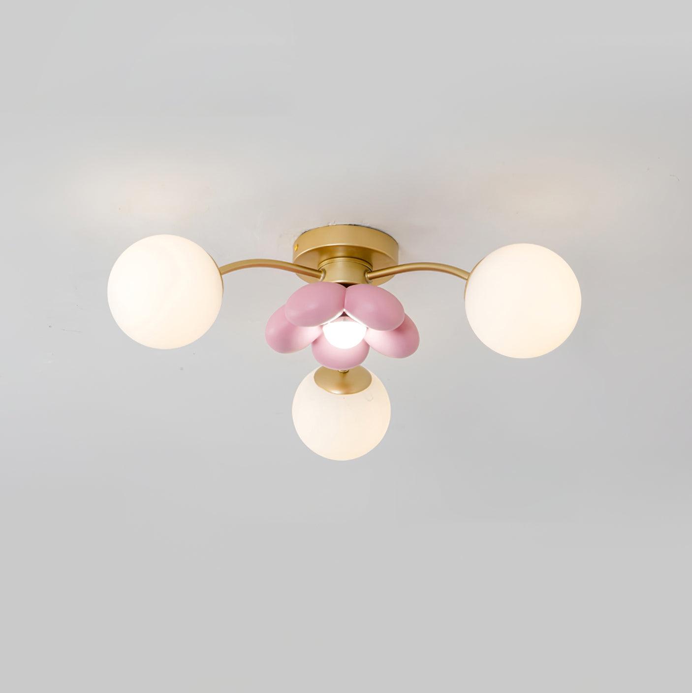 Blossura Plafonnier Moderne Pétale Rose - Neutralighting