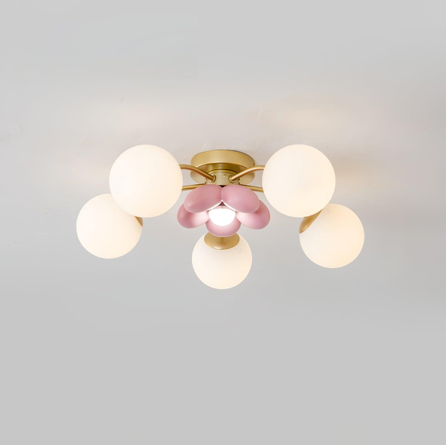 Blossura Plafonnier Moderne Pétale Rose - Neutralighting