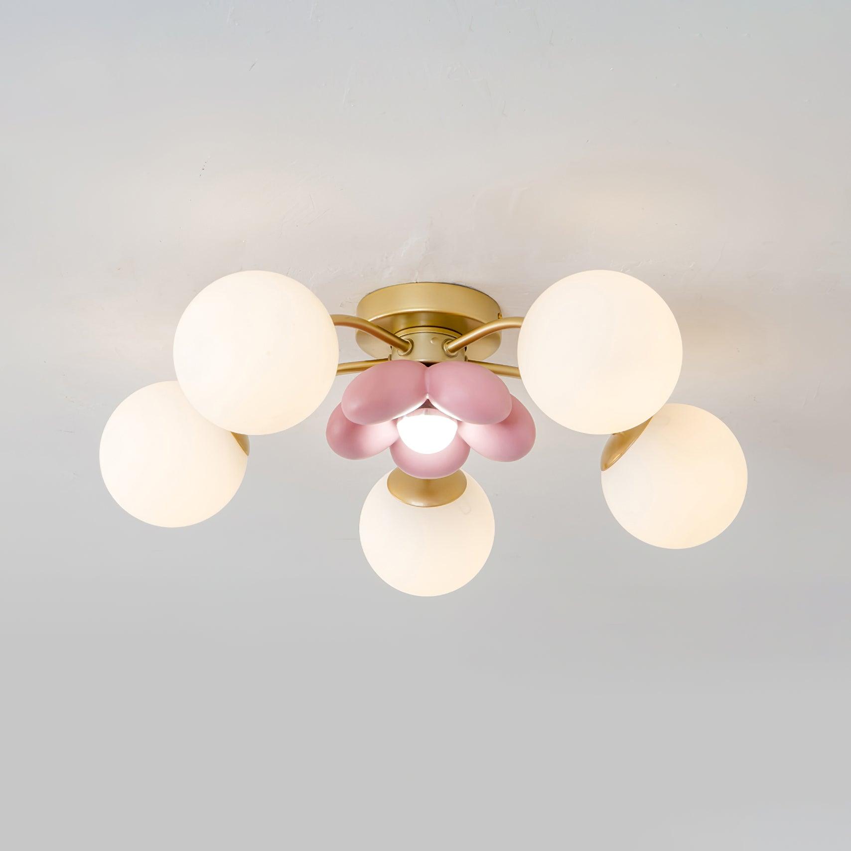 Blossura Plafonnier Moderne Pétale Rose - Neutralighting