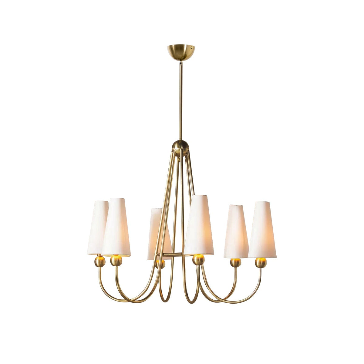 Calire Lustre Métal Tissu Industriel Vintage - Neutralighting