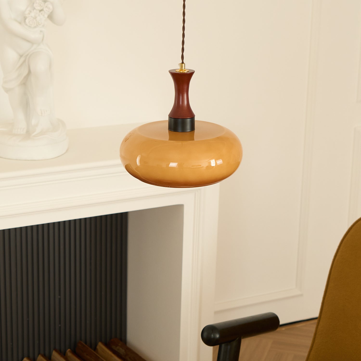 Charlotte Suspension Bois Verre - Neutralighting