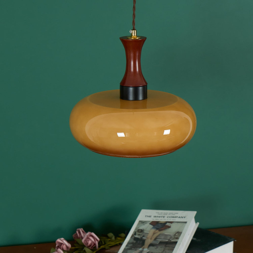 Charlotte Suspension Bois Verre - Neutralighting