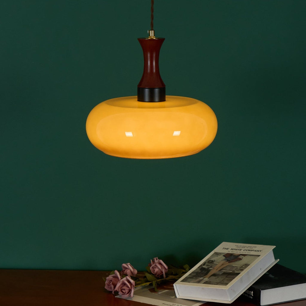 Charlotte Suspension Bois Verre - Neutralighting