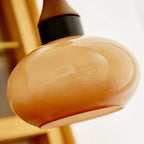 Charlotte Suspension Bois Verre - Neutralighting