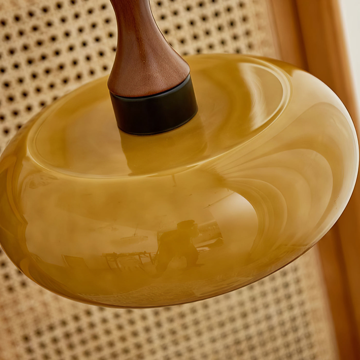 Charlotte Suspension Bois Verre - Neutralighting