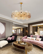 Aurelia Chandelier en Verre Luxueux - Neutralighting