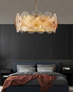 Aurelia Chandelier en Verre Luxueux - Neutralighting
