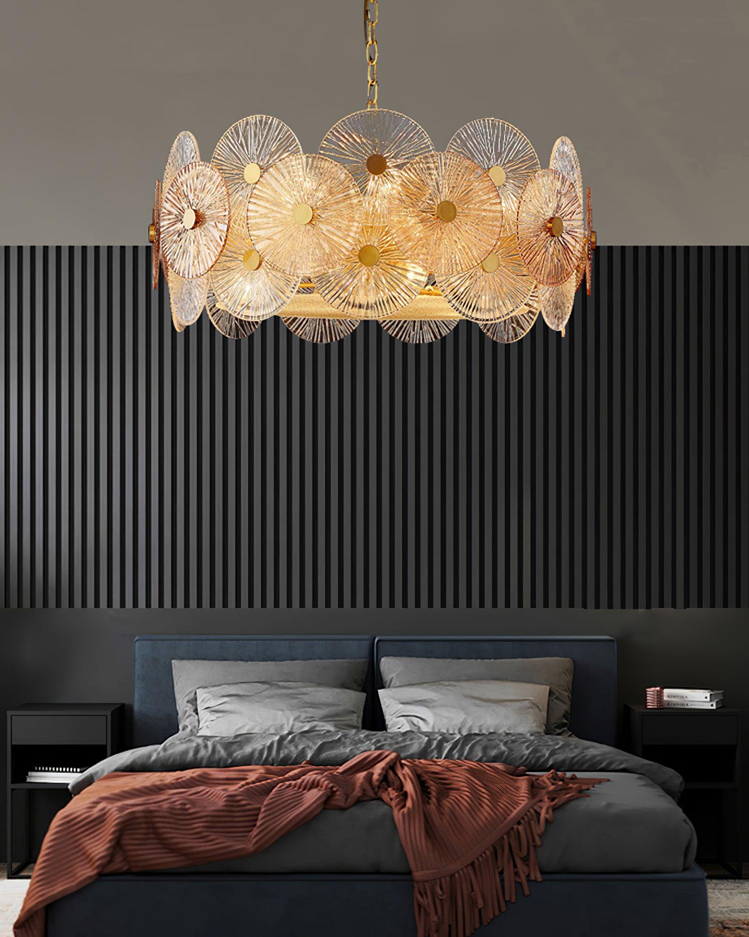 Aurelia Chandelier en Verre Luxueux - Neutralighting