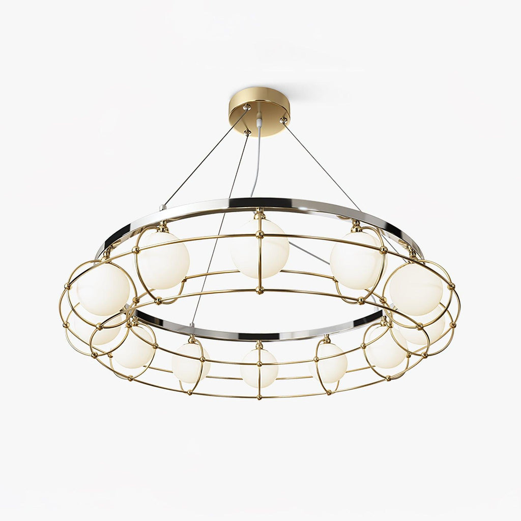 Mia Chandelier en Verre Moderne - Neutralighting