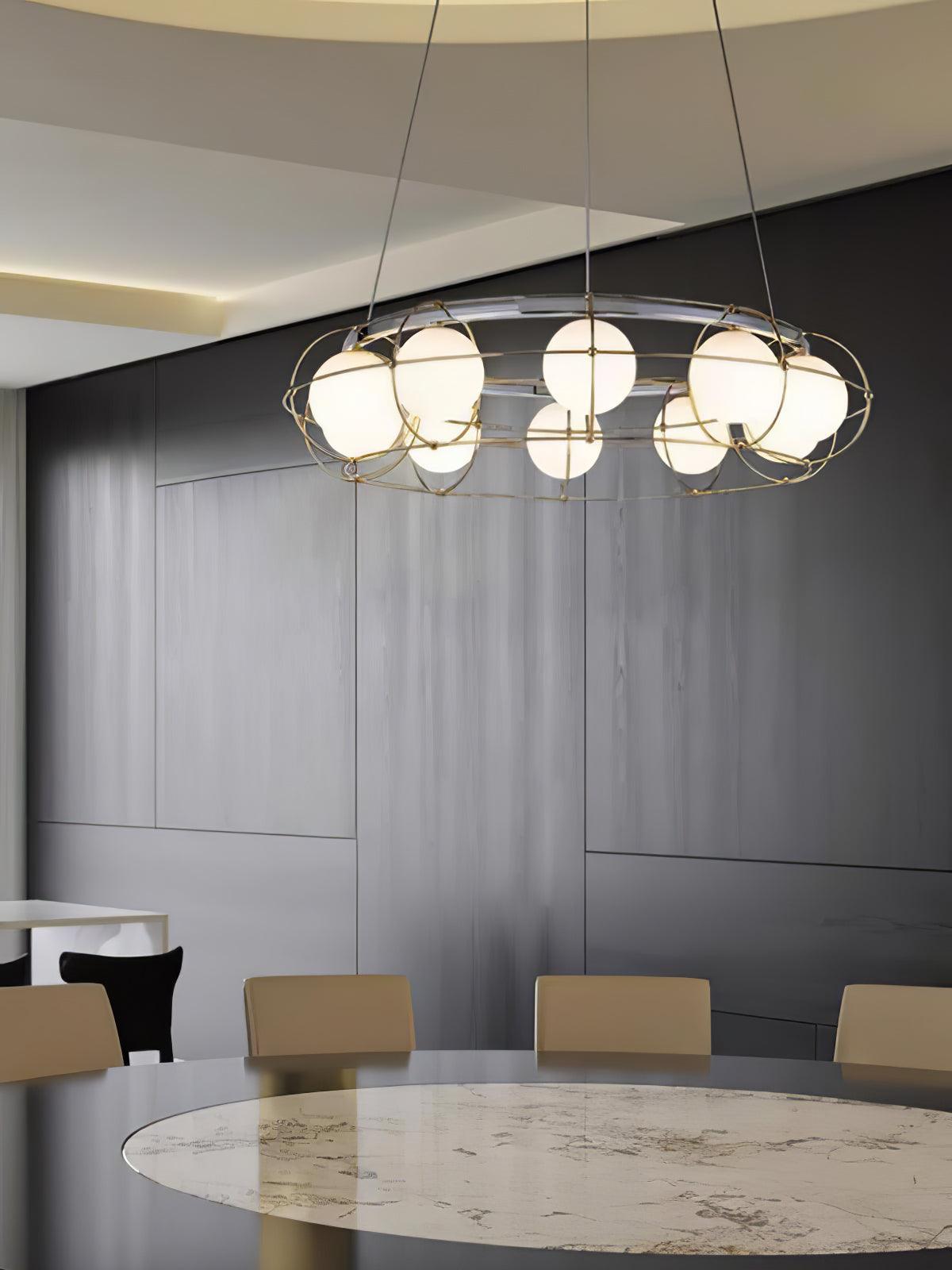 Mia Chandelier en Verre Moderne - Neutralighting