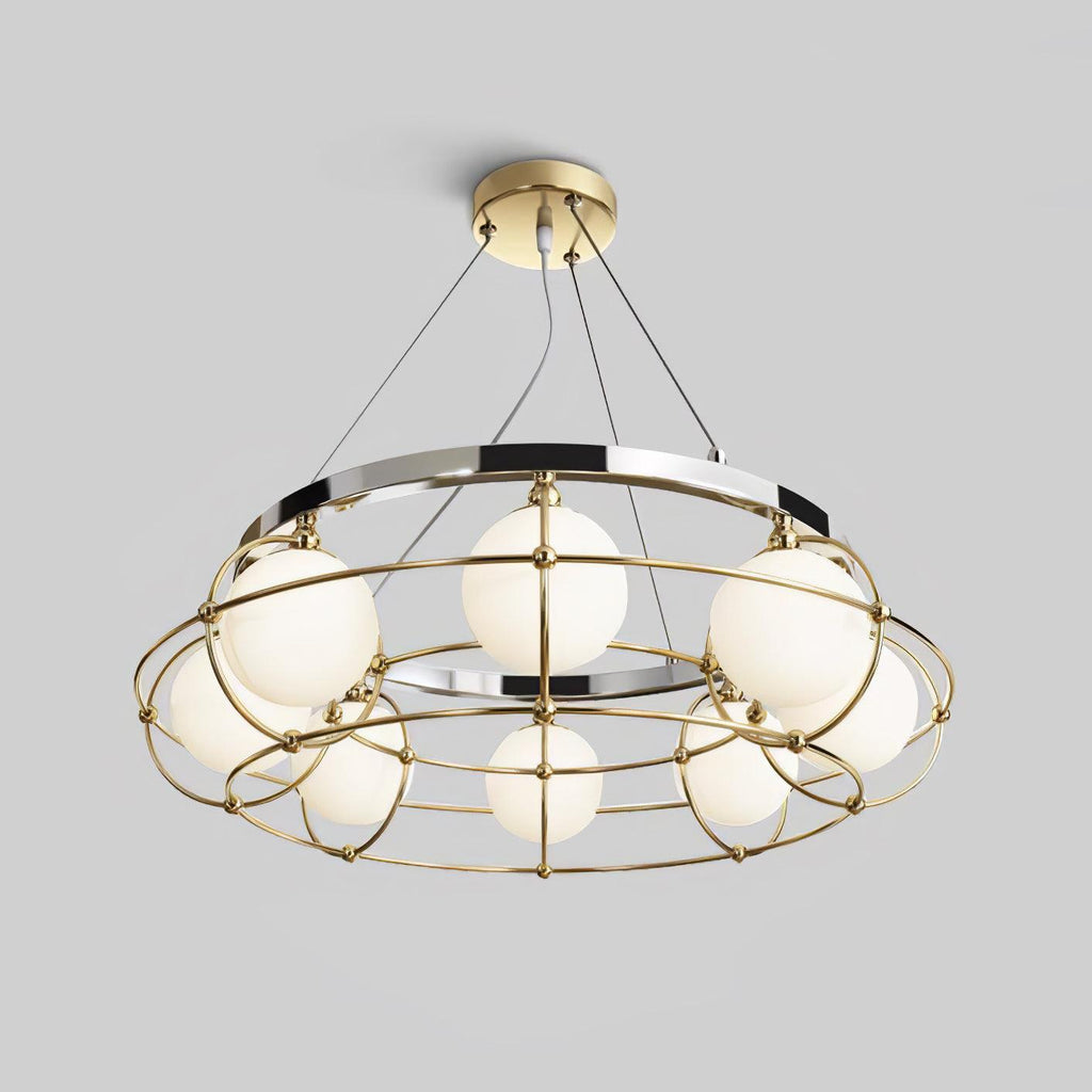Mia Chandelier en Verre Moderne - Neutralighting