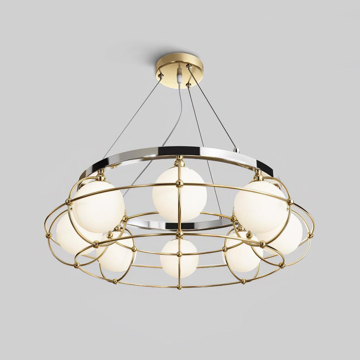 Mia Chandelier en Verre Moderne - Neutralighting