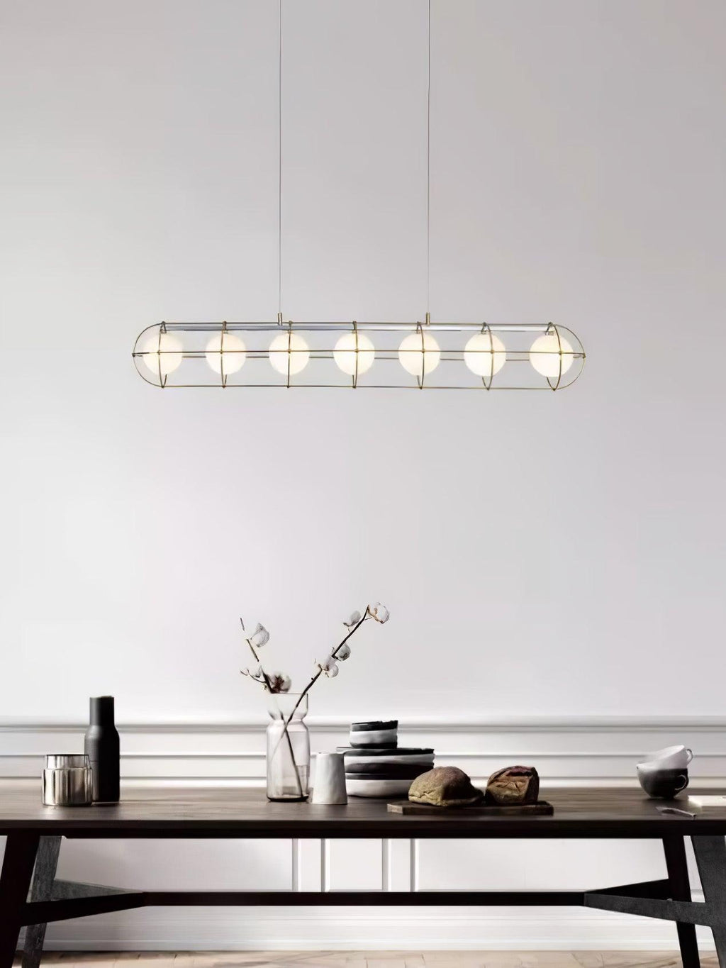 Mia Chandelier en Verre Moderne - Neutralighting