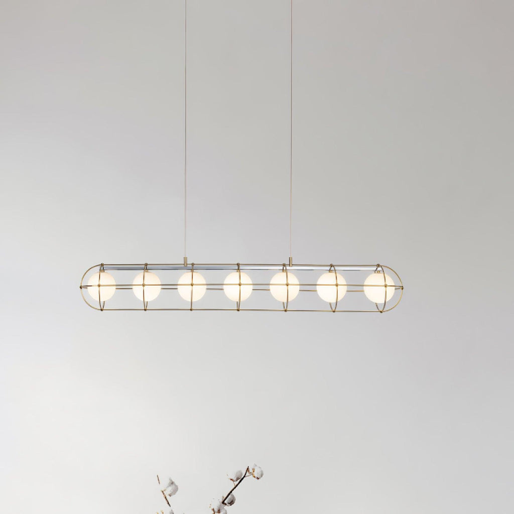 Mia Chandelier en Verre Moderne - Neutralighting