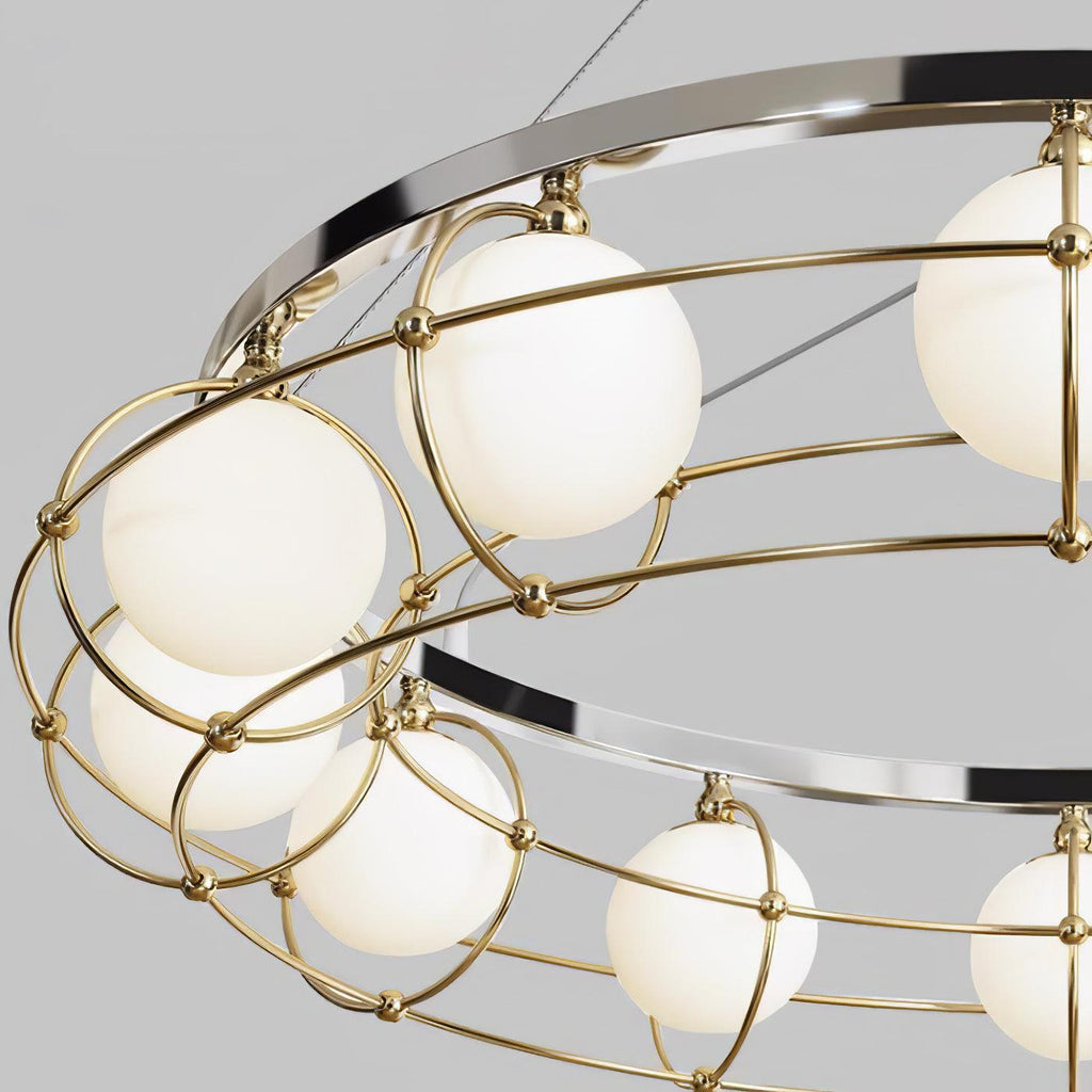 Mia Chandelier en Verre Moderne - Neutralighting