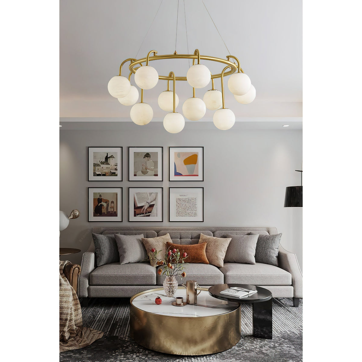 Zotalara Lustre Laiton Albâtre Élégance Premium - Neutralighting