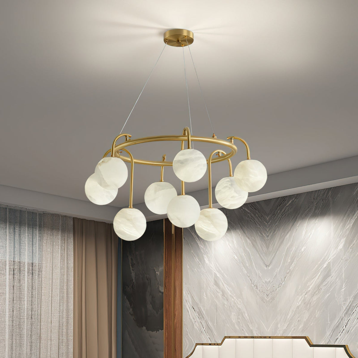 Zotalara Lustre Laiton Albâtre Élégance Premium - Neutralighting