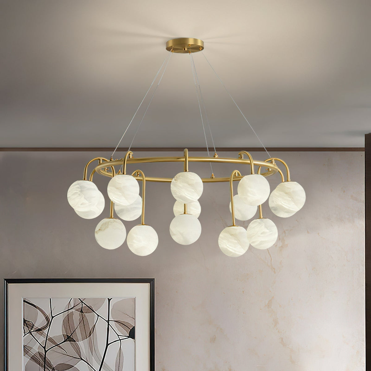 Zotalara Lustre Laiton Albâtre Élégance Premium - Neutralighting