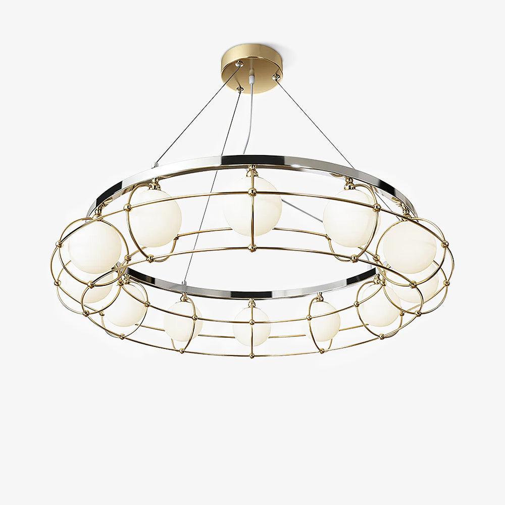 Mia Chandelier en Verre Moderne - Neutralighting