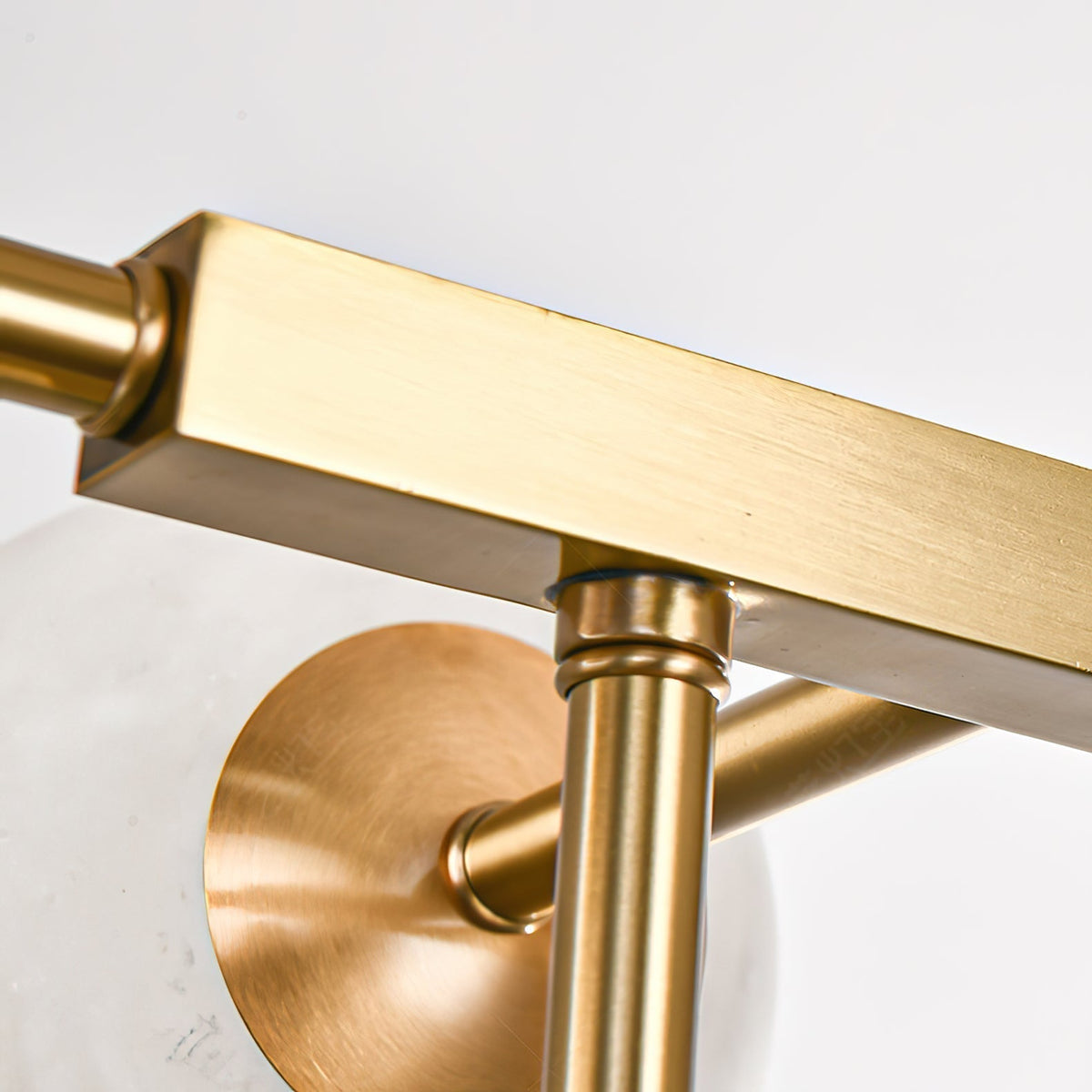 Zovenel Lustre Laiton Albâtre Art Nordique Premium - Neutralighting