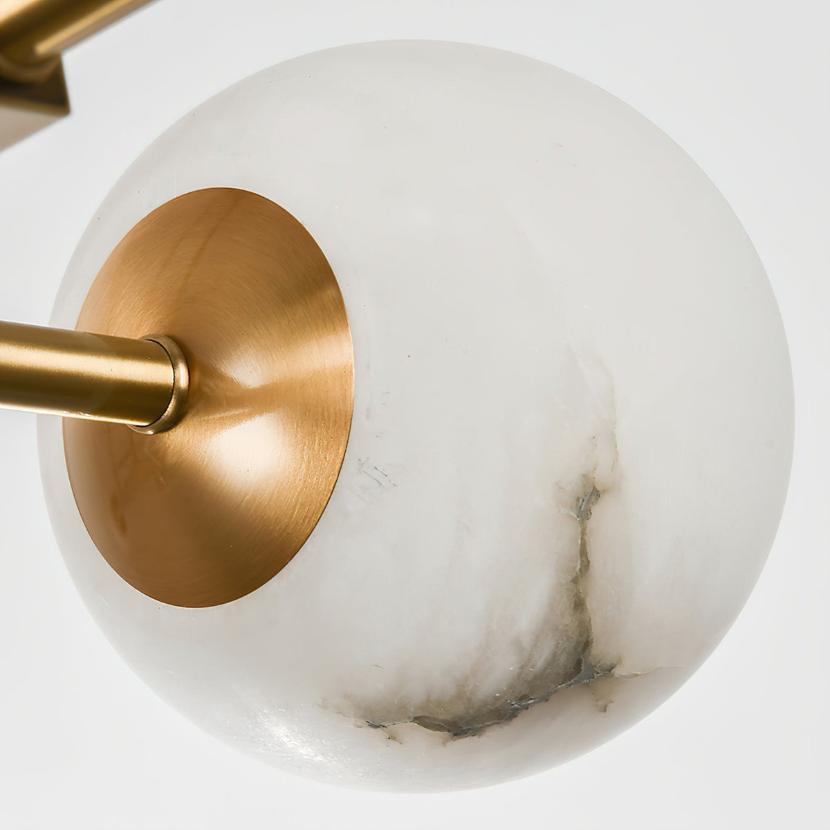 Zovenel Lustre Laiton Albâtre Art Nordique Premium - Neutralighting