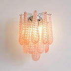 Mazzega Applique Murale Cascade en Verre en Forme de Goutte - Neutralighting