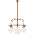 Vathea Lustre Métal Verre Minimaliste Moderne - Neutralighting