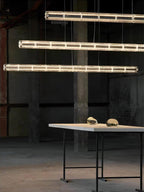 Lyliris Suspension Linéaire en Verre Minimaliste - Neutralighting